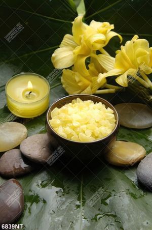 Tranh nến và hoa
