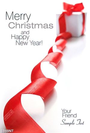 Tranh Merry christmas and happy new year 6949NT