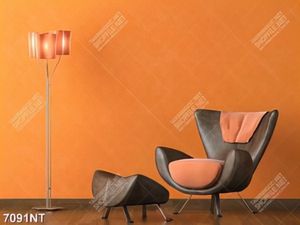 Tranh bức tường màu cam 