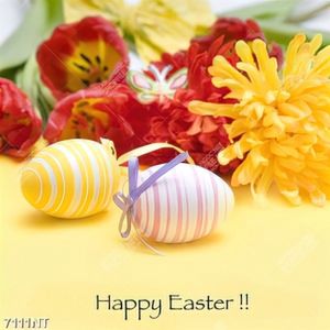 Tranh happy easter