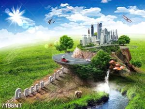 Tranh green citi
