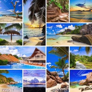 Tranh bộ ghép phong cảnh đẹp