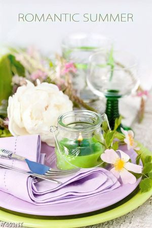 Tranh romantic summer