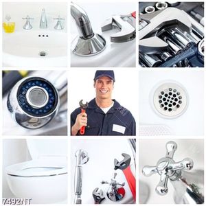 Tranh bộ ghép thiết bị phòng vệ sinh