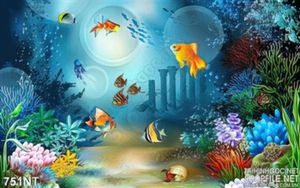 Tranh cá và san hô trang trí nghệ thuật