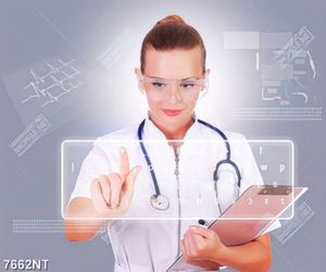 Tranh bác sỹ làm việc 7662NT