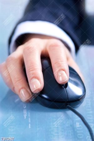 Tranh đôi tay cầm chuột 7913NT