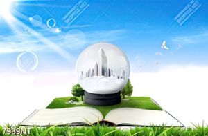 Tranh nghệ thuật quả cầu thành phố 7939NT