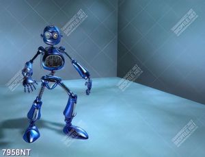 Tranh rô bốt tí hon 7958NT