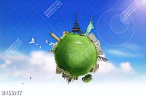 Tranh nghệ thuật trái đất 8102NT