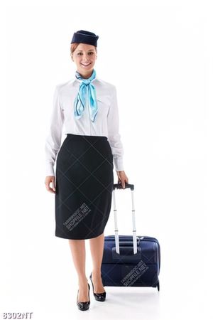 Tranh nữ tiếp viên hàng không 8302NT
