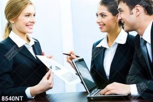 Tranh nhân viên làm việc 8540NT