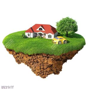 Tranh ngôi nhà nghệ thuật 8631NT