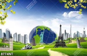 Tranh quả cầu nghệ thuật 8774NT