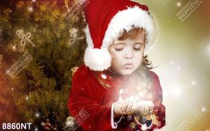Tranh cô bé đón noel 8860NT
