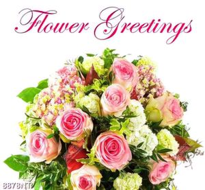 Tranh flower greetings