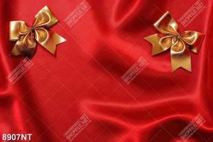 Tranh tấm khăn đỏ trang trí noel 8907NT