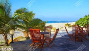 Tranh bãi biển đẹp 9014NT