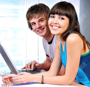 Tranh cặp đôi trẻ 9071NT