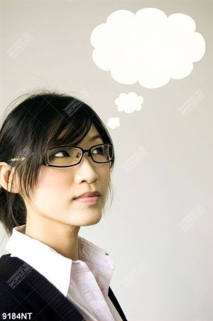 Tranh cô gái suy tư 9184NT