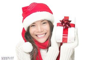 Tranh cô gái cười rạng rỡ 9287NT