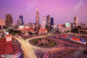 Tranh thành phố phát triển 9422NT