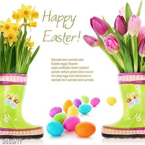 Tranh happy Easter