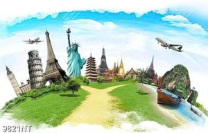 Tranh các địa điểm nổi tiếng thế giới 9821NT