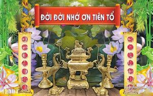 Tranh bàn thờ tổ 3D