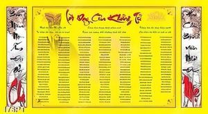 Tranh lời dạy của KHỔNG TỬ file gốc