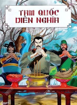 Tranh Tam Quốc Diễn Nghĩa in uv