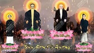 Tranh thờ BỮU SƠN KỲ HƯƠNG in uv