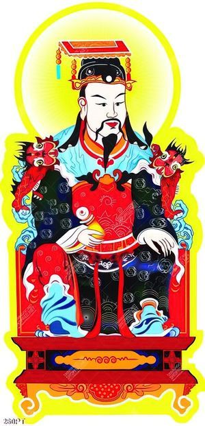 Tranh phòng thờ Ngọc Hoàng đẹp nhất