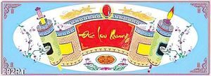Tranh thờ gắn tường Đức Quang Lưu in kính