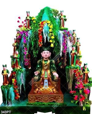 Tranh phòng thờ file gốc in kính