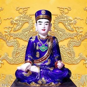 Tranh thờ ông Hoàng Bảy vs song long đẹp nhất