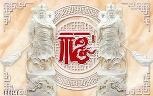 Tranh thờ tượng đá Quang Công nghệ thuật