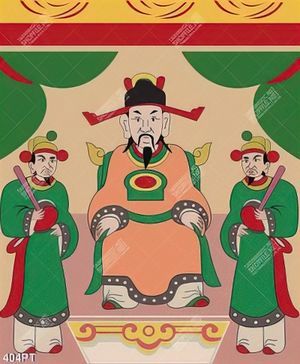 Tranh thờ tổ tiên ông bà gắn tường