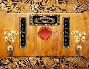 Tranh thờ nền gỗ thư pháp đẹp nhất