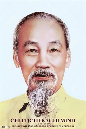Tranh chân dung Bác Hồ in uv