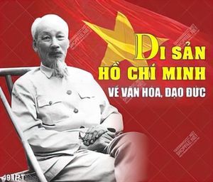 Tranh cổ động HỒ CHÍNH MINH in uv