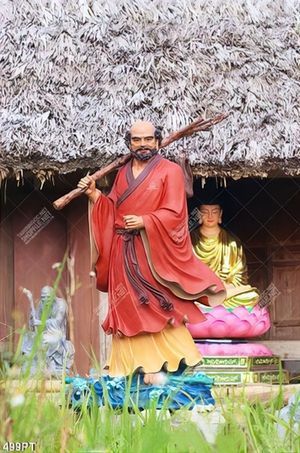 Tranh thờ Tổ Đạt Ma chất lượng cao