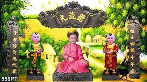 Tranh thờ tổ tiên ông bà file gốc