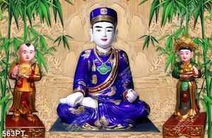 Tranh thờ tượng cậu in uv đẹp nhất