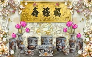 Tranh 3d bàn thờ gia tiên đẹp nhất