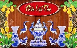 Tranh 3d trang trí phòng thờ chất lượng cao