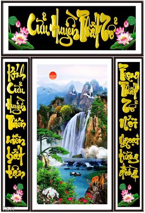 Tranh thờ ông bà tổ tiên