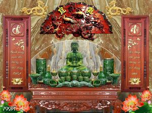 Tranh phòng thờ decor