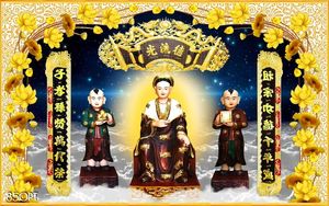Tranh phòng thờ trang trí