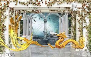 Tranh Rồng  kim tiền treo tường